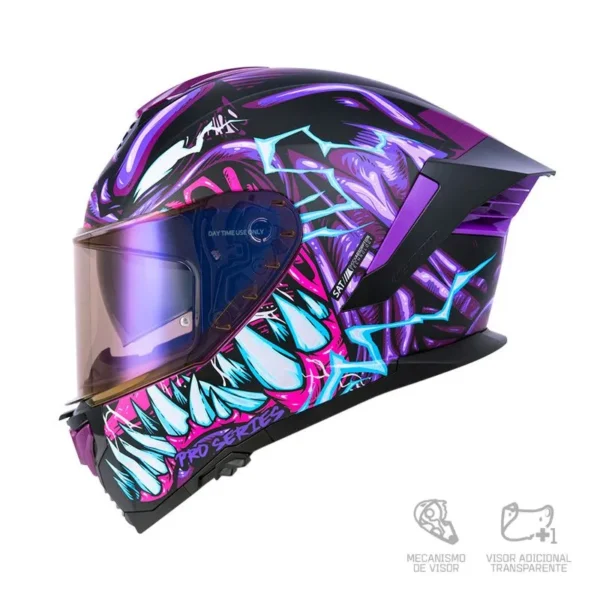 Casco SHAFT PRO SHPRO-609 VENOM Parasyte
