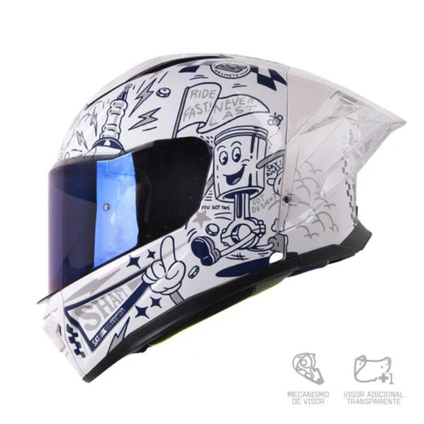 shaft 596 blanco 1 Casco SHAFT SH-596 SP Vintage Carton