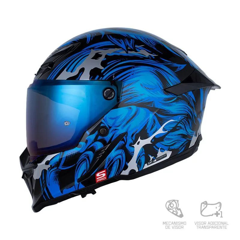 Casco Integral SHAFT PRO 615 DV Werewolf - Imagen 4