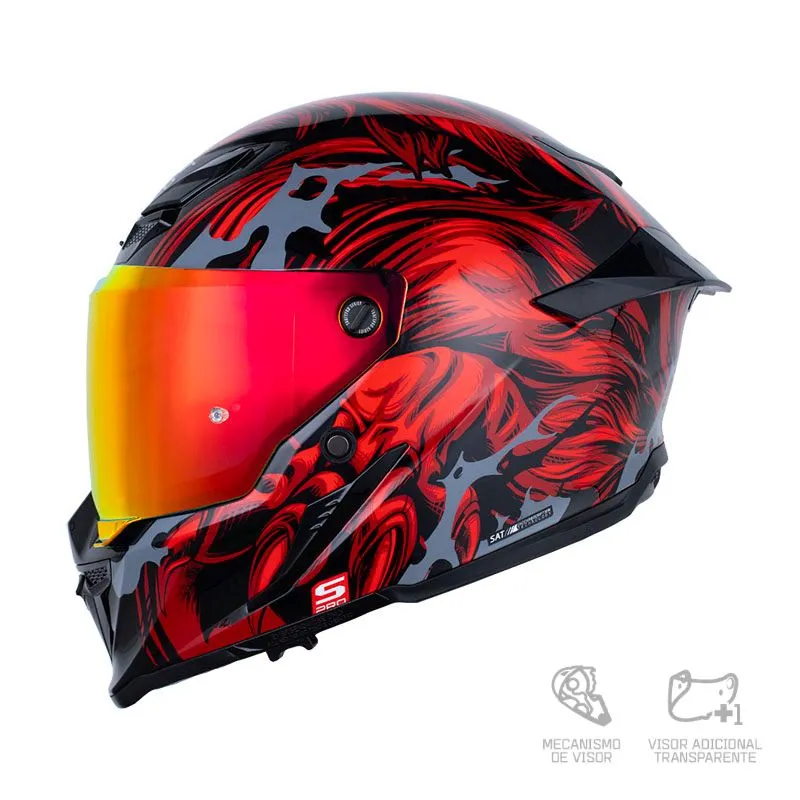Casco Integral SHAFT PRO 615 DV Werewolf - Imagen 3