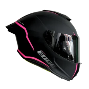 Casco Integral EDGE SHANGHAI RUSH NEGRO-ROSA