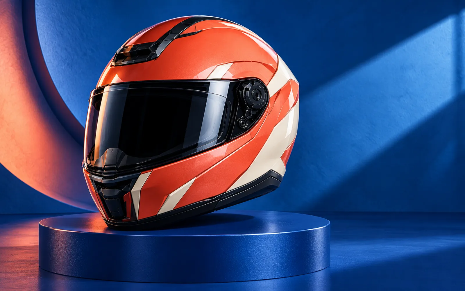 Casco de moto integral
