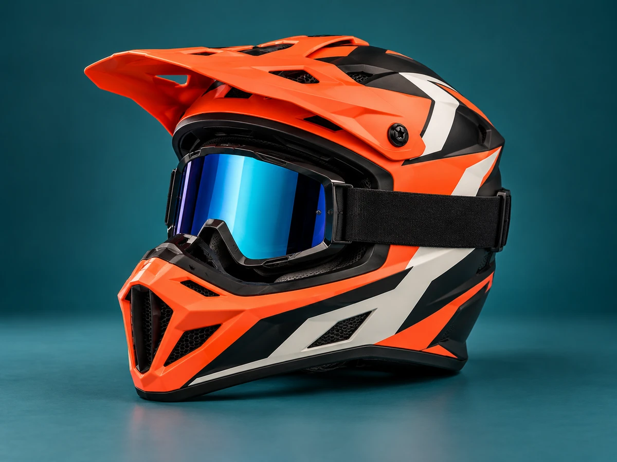 Casco de cross